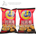 Automatic packaging bag for leisure food